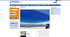Desktop Screenshot of lefkada.org.uk